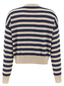 BRUNELLO CUCINELLI - BRUNELLO CUCINELLI - ’Sparkling Stripes’ cardigan - Women’s Knitwear