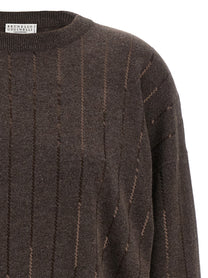 BRUNELLO CUCINELLI - BRUNELLO CUCINELLI - Sequin cashmere sweater - Women’s Knitwear