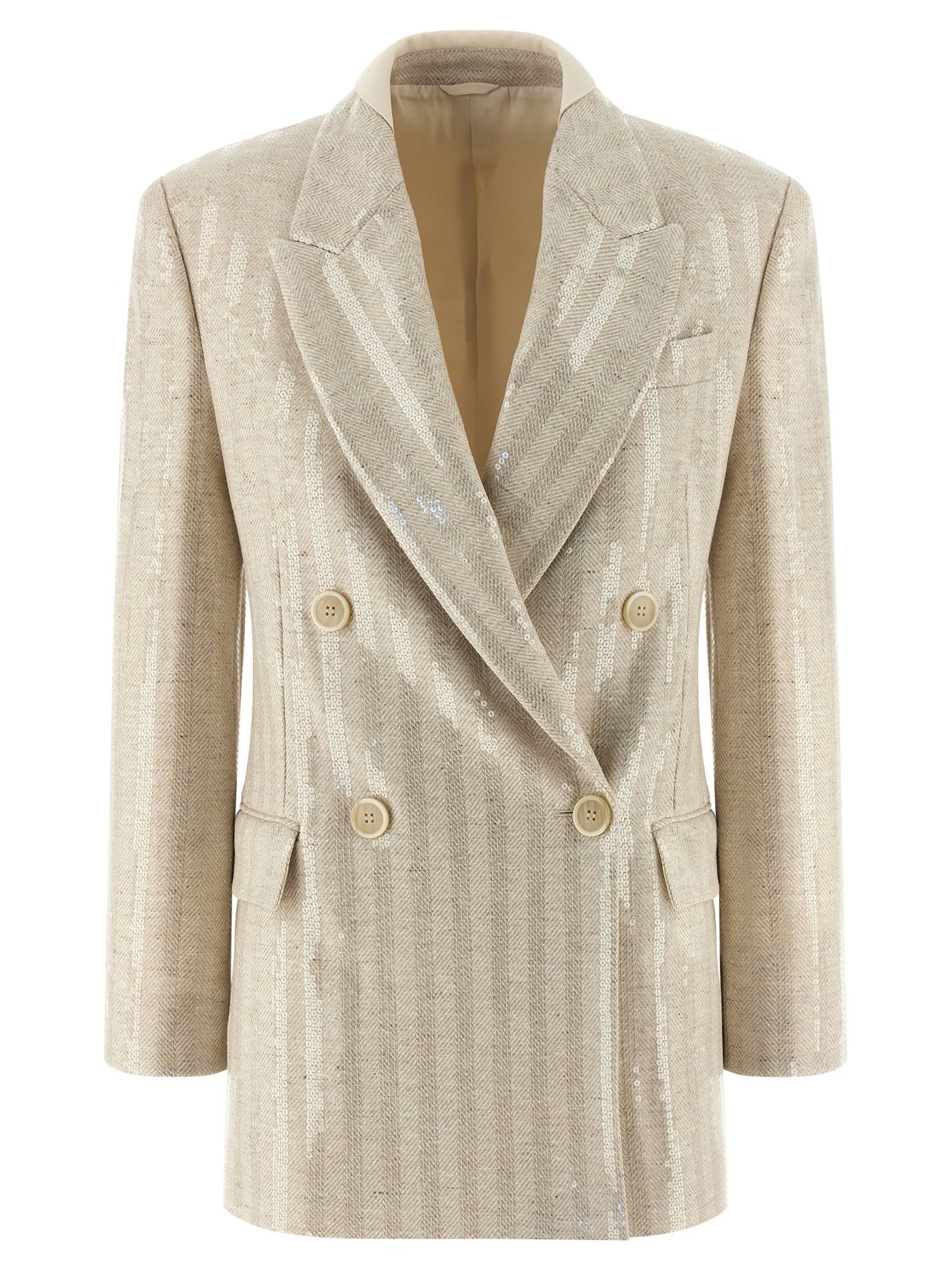 BRUNELLO CUCINELLI - BRUNELLO CUCINELLI - Sequin blazer - Women’s Clothing