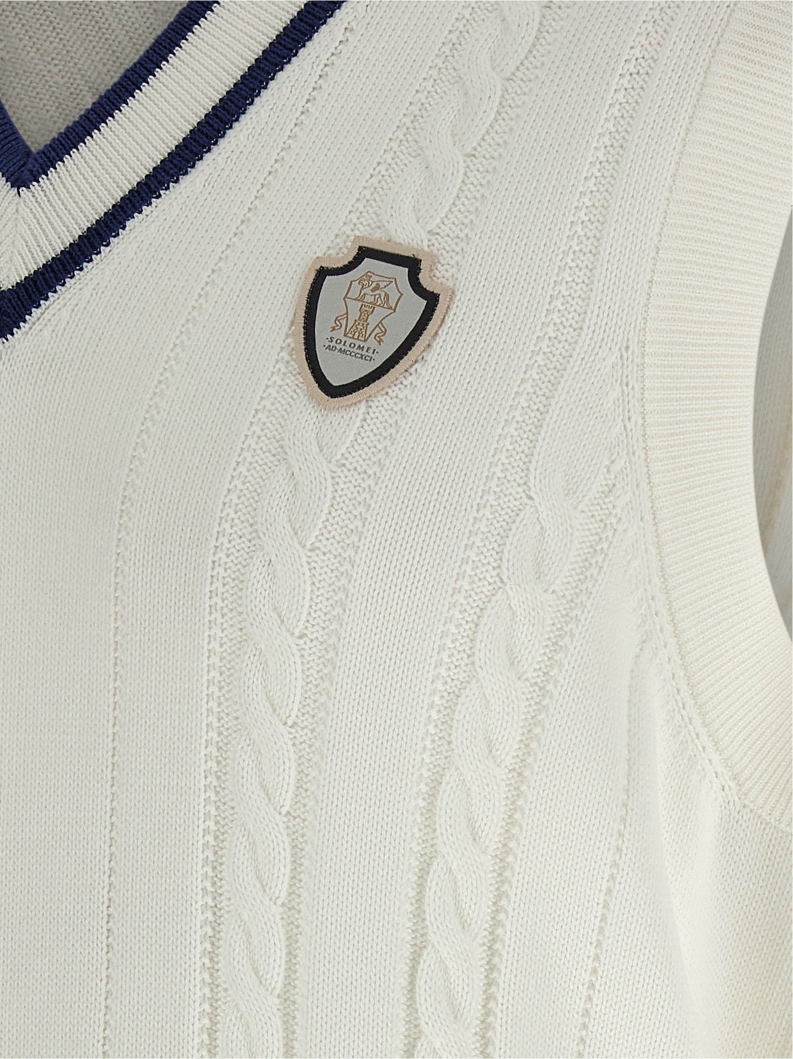 BRUNELLO CUCINELLI - BRUNELLO CUCINELLI - Cotton braided vest - Men’s Outerwear