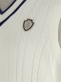 BRUNELLO CUCINELLI - BRUNELLO CUCINELLI - Cotton braided vest - Men’s Outerwear