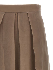 BRUNELLO CUCINELLI - BRUNELLO CUCINELLI - ’Paneled Circle’ skirt - Women’s Clothing