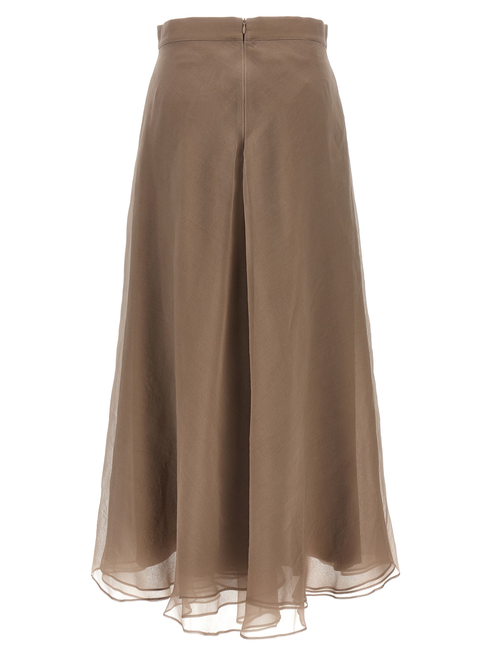 BRUNELLO CUCINELLI - BRUNELLO CUCINELLI - ’Paneled Circle’ skirt - Women’s Clothing