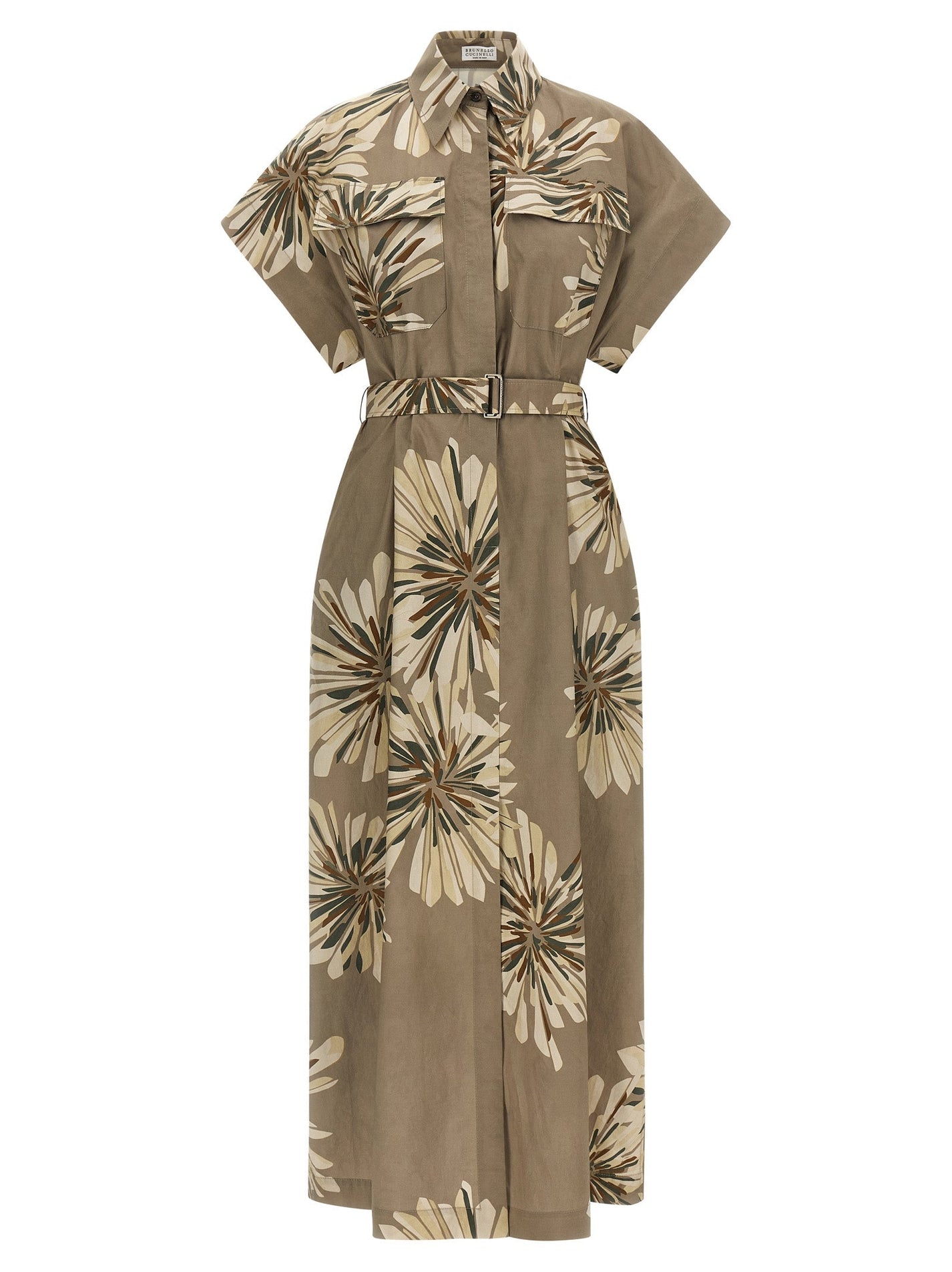 BRUNELLO CUCINELLI - BRUNELLO CUCINELLI - Chemisier dress - Women’s Clothing