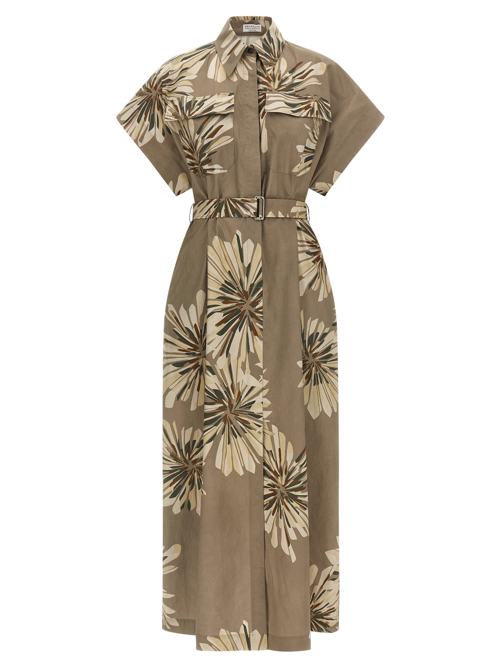 BRUNELLO CUCINELLI - BRUNELLO CUCINELLI - Chemisier dress - Women’s Clothing