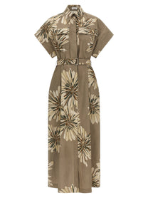 BRUNELLO CUCINELLI - BRUNELLO CUCINELLI - Chemisier dress - Women’s Clothing