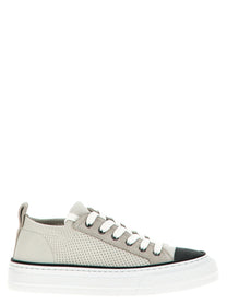 BRUNELLO CUCINELLI - BRUNELLO CUCINELLI - Monile knit sneakers - Women’s Shoes
