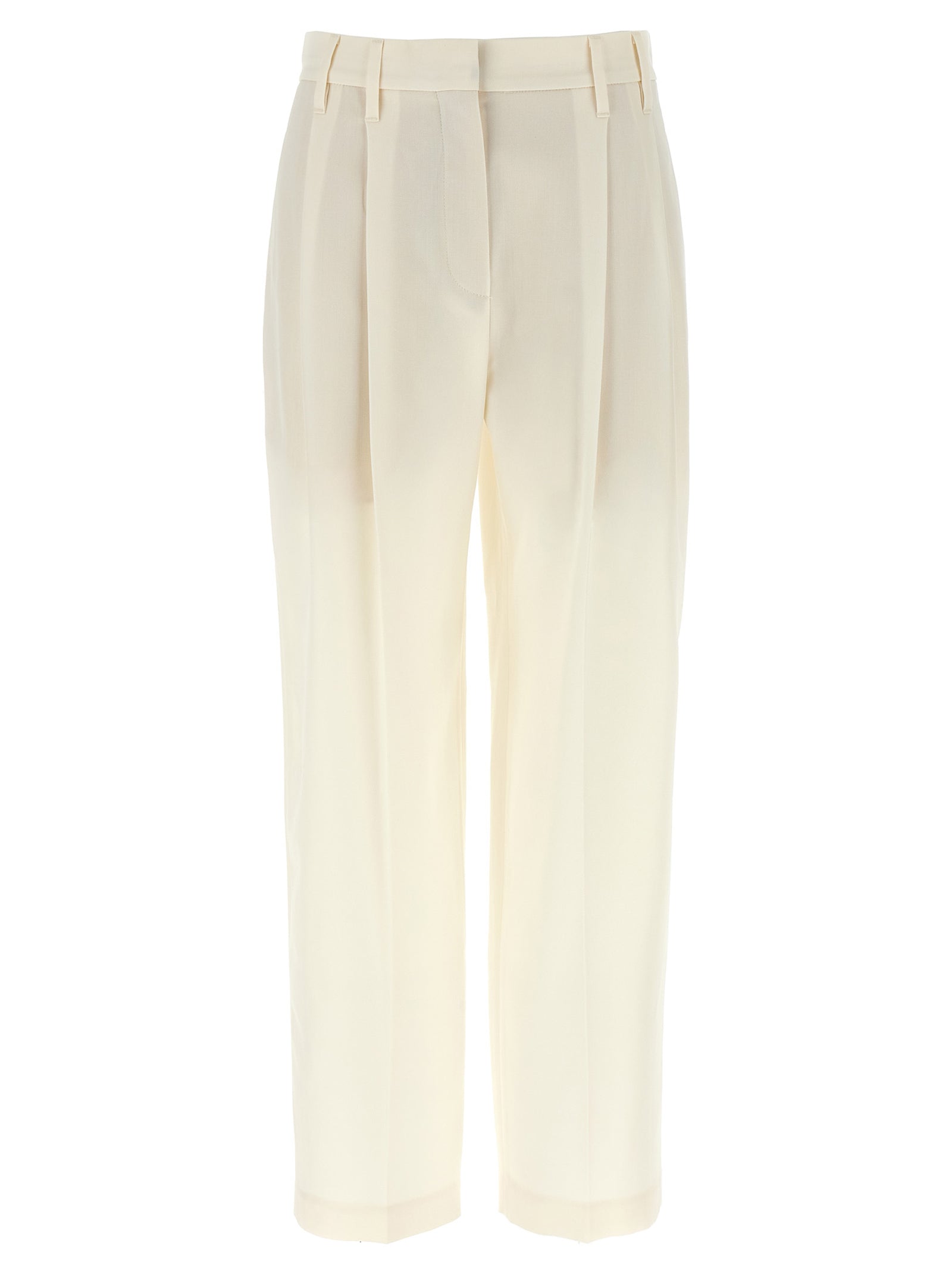 BRUNELLO CUCINELLI - BRUNELLO CUCINELLI - Pleat pants - Women’s Pants