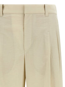 BRUNELLO CUCINELLI - BRUNELLO CUCINELLI - Cotton trousers - Women’s Pants