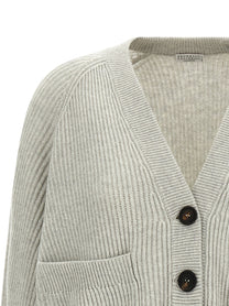 BRUNELLO CUCINELLI - BRUNELLO CUCINELLI - Monile cuff cardigan - Women’s Knitwear