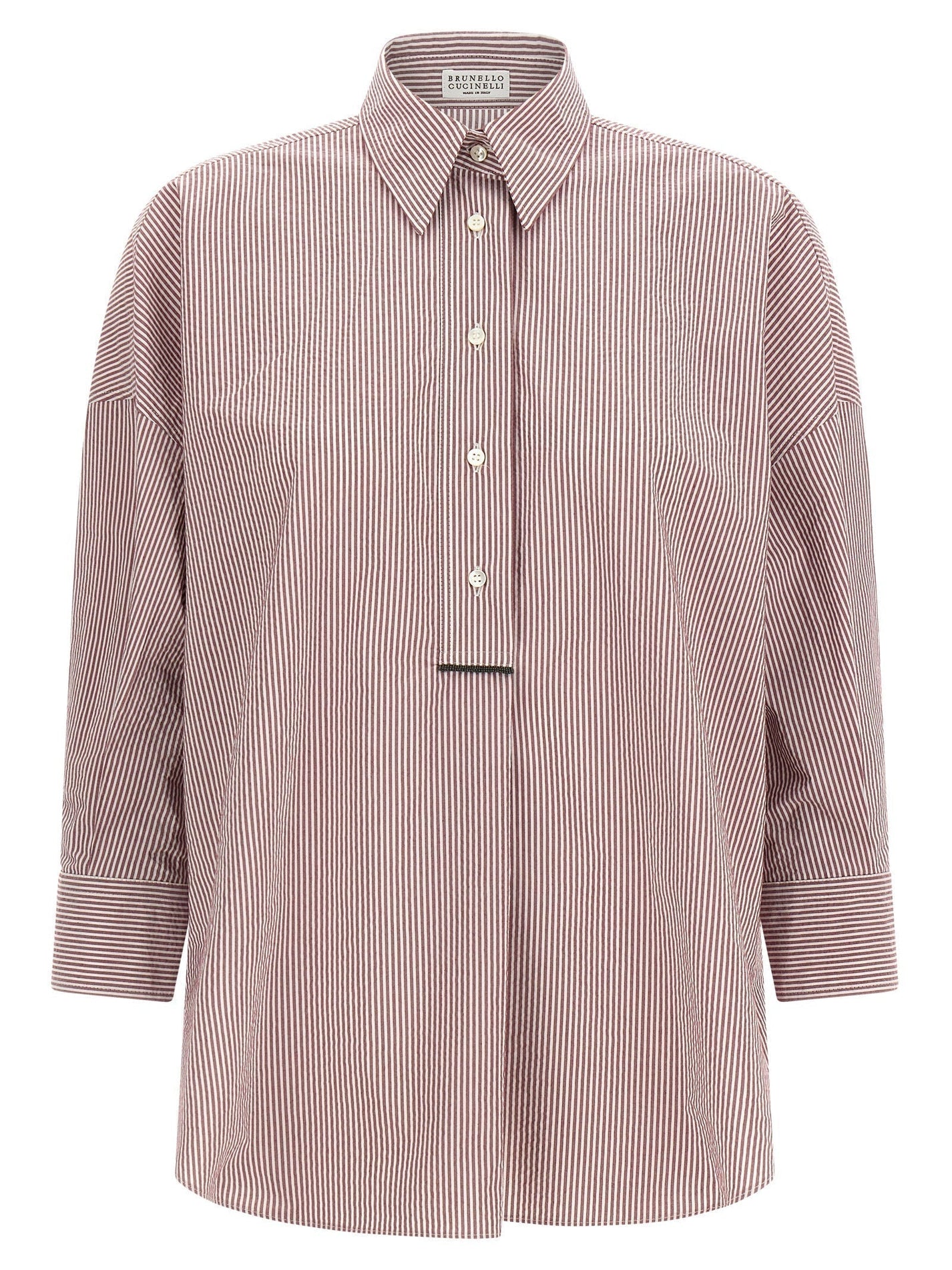 BRUNELLO CUCINELLI - BRUNELLO CUCINELLI - Striped shirt - Women’s Tops