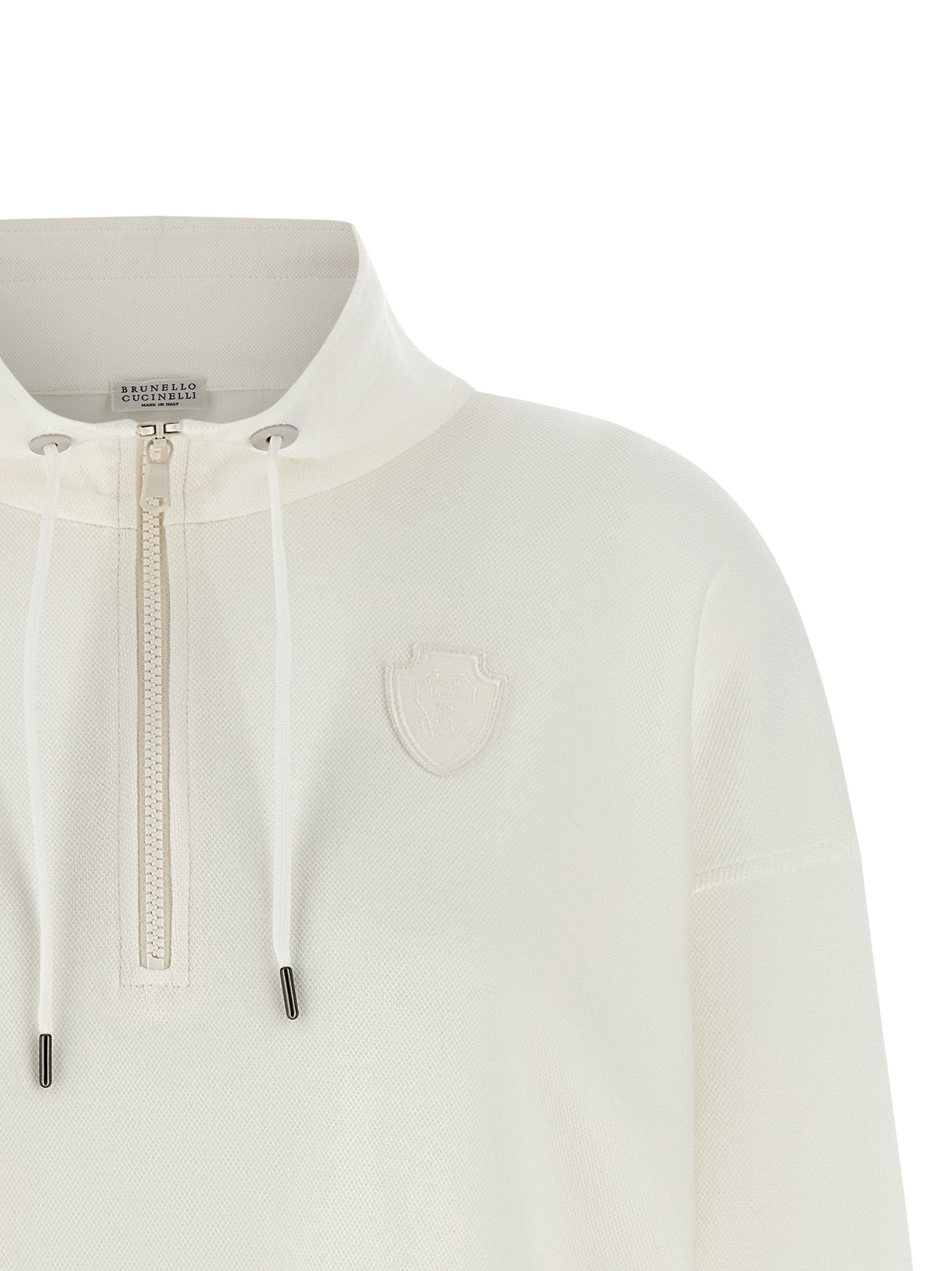 BRUNELLO CUCINELLI - BRUNELLO CUCINELLI - Heraldic coat of arms sweatshirt - Women’s Sweatshirts