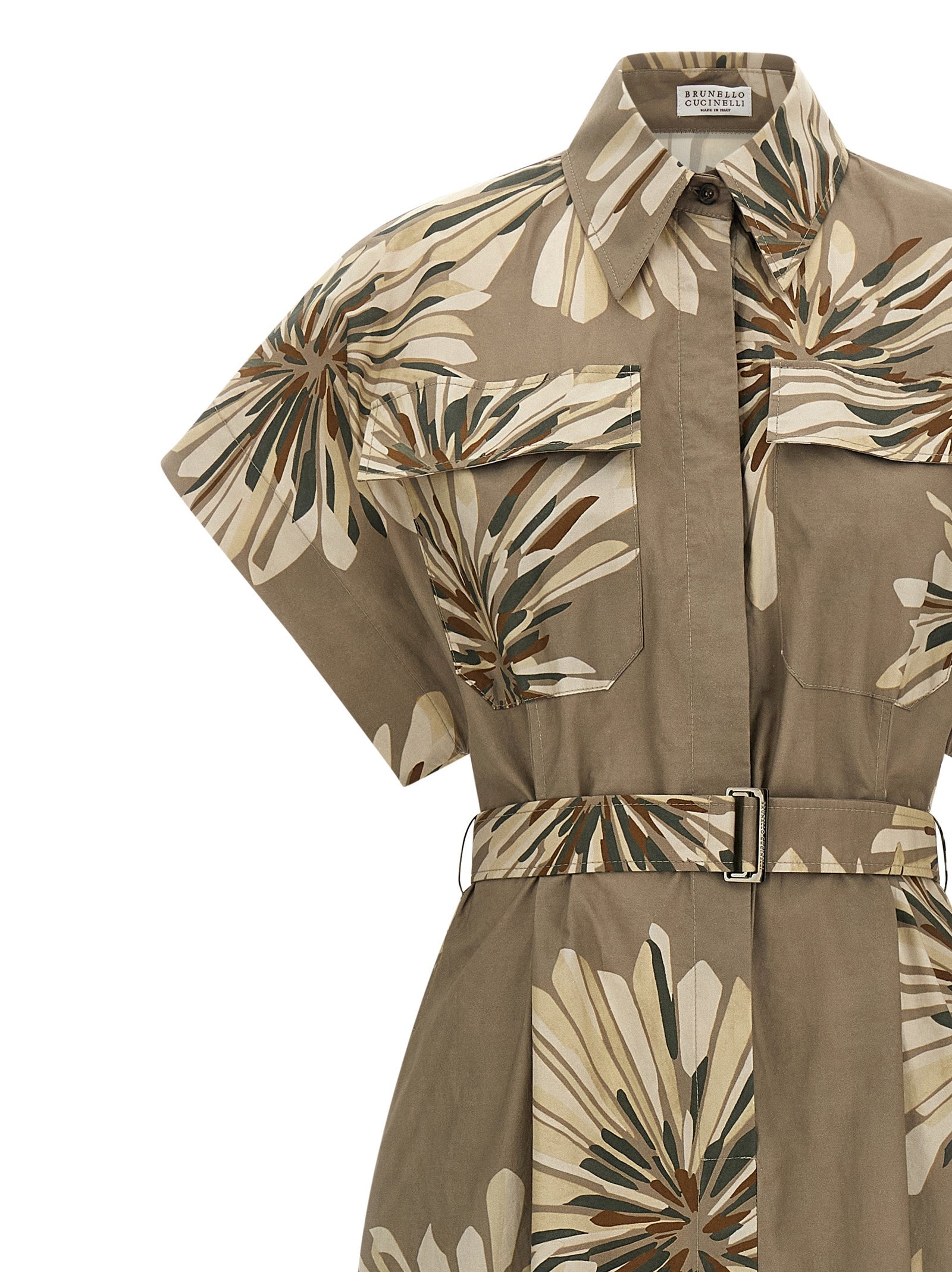 BRUNELLO CUCINELLI - BRUNELLO CUCINELLI - Chemisier dress - Women’s Clothing