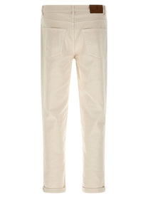 BRUNELLO CUCINELLI - BRUNELLO CUCINELLI - Comfort cotton jeans - Men’s Bottoms