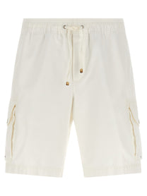BRUNELLO CUCINELLI - BRUNELLO CUCINELLI - Cargo pocket bermuda shorts - Men’s Bottoms