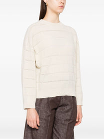 Brunello Cucinelli - Brunello Cucinelli Sweaters Beige - Topwear