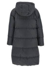 BRUNELLO CUCINELLI - BRUNELLO CUCINELLI - ’Shiny Zipper Pull’ down jacket - Woman,Clothing,Down jacket Parka Casual