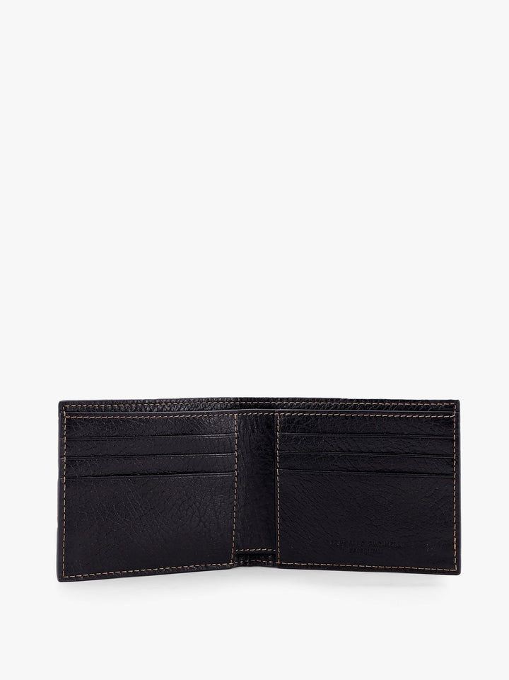 Brunello Cucinelli - Leather Wallet With Logo Engraving - Small Leather Goods