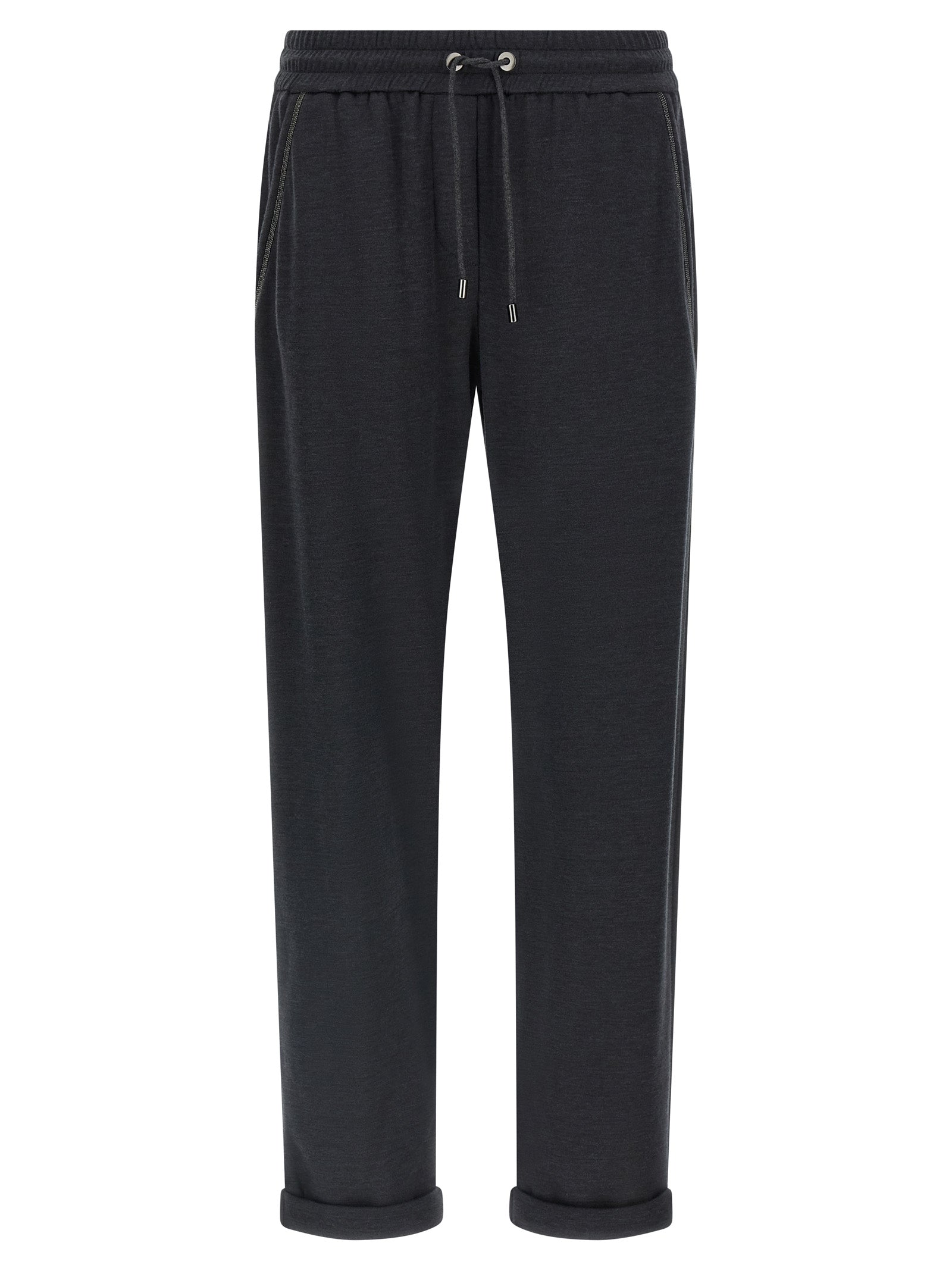 BRUNELLO CUCINELLI - BRUNELLO CUCINELLI - ’Shiny Pocket Detail’ joggers - Women’s Bottoms