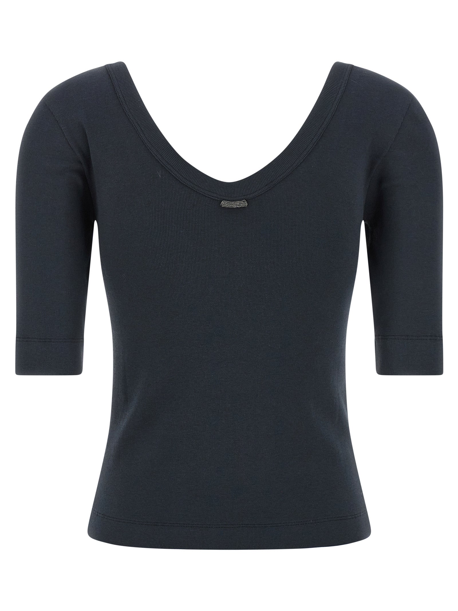 BRUNELLO CUCINELLI - BRUNELLO CUCINELLI - T-shirt Monile - Women’s Tops