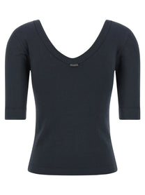 BRUNELLO CUCINELLI - BRUNELLO CUCINELLI - T-shirt Monile - Women’s Tops