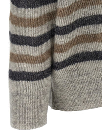 BRUNELLO CUCINELLI - BRUNELLO CUCINELLI - Lurex wool cardigan - Women’s Knitwear