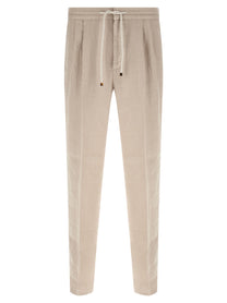 BRUNELLO CUCINELLI - BRUNELLO CUCINELLI - Linen trousers - Men’s Pants