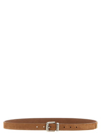 BRUNELLO CUCINELLI - BRUNELLO CUCINELLI - Suede belt - Men’s Accessories