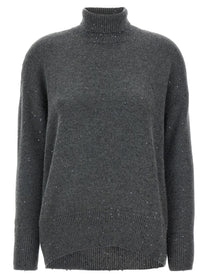 BRUNELLO CUCINELLI - BRUNELLO CUCINELLI - Sequin sweater - Women’s Knitwear