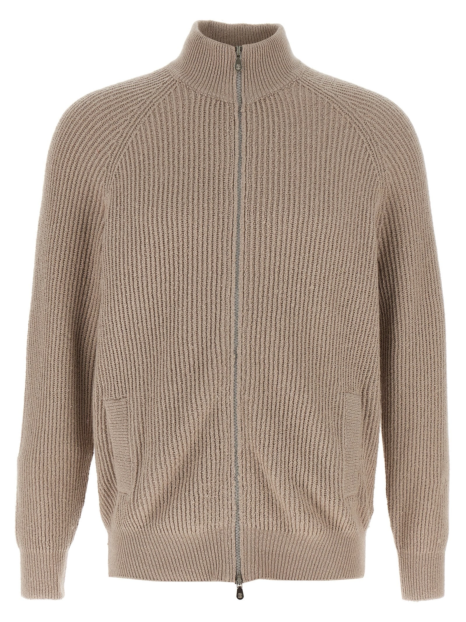 BRUNELLO CUCINELLI - BRUNELLO CUCINELLI - Zip cardigan - Men’s Knitwear