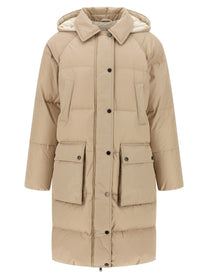 BRUNELLO CUCINELLI - BRUNELLO CUCINELLI - ’Shiny Zipper Pull’ down jacket - Women’s Outerwear