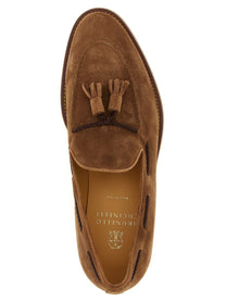 BRUNELLO CUCINELLI - BRUNELLO CUCINELLI - Suede loafers - Men’s Shoes