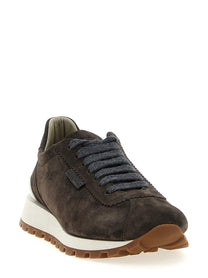 BRUNELLO CUCINELLI - BRUNELLO CUCINELLI - Shiny Tab sneakers - Women’s Shoes