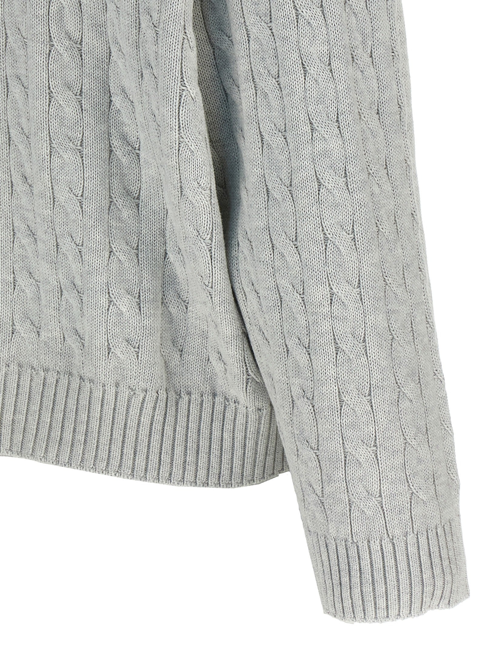 BRUNELLO CUCINELLI - BRUNELLO CUCINELLI - Cotton cable knit sweater - Women’s Knitwear