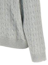 BRUNELLO CUCINELLI - BRUNELLO CUCINELLI - Cotton cable knit sweater - Women’s Knitwear