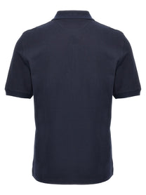 BRUNELLO CUCINELLI - BRUNELLO CUCINELLI - Logo piqué polo shirt - Men’s Tops