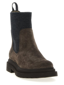 BRUNELLO CUCINELLI - BRUNELLO CUCINELLI - Monile ankle boots - Women’s Shoes