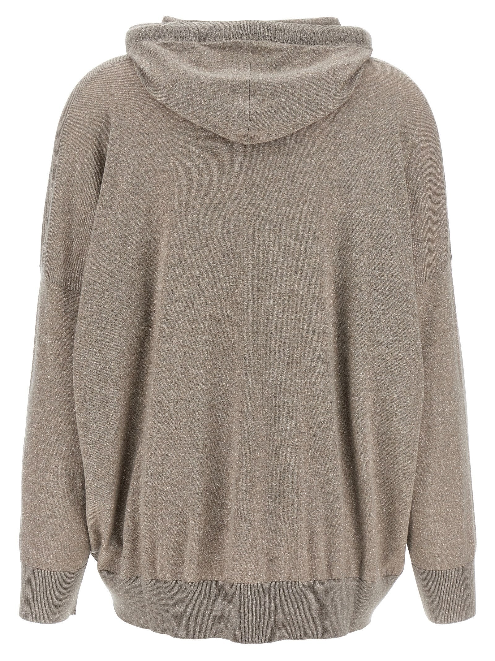 BRUNELLO CUCINELLI - BRUNELLO CUCINELLI - ’Sparkling’ hoodie - Women’s Sweatshirts
