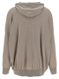 BRUNELLO CUCINELLI - BRUNELLO CUCINELLI - ’Sparkling’ hoodie - Women’s Sweatshirts