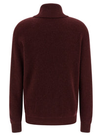 BRUNELLO CUCINELLI - BRUNELLO CUCINELLI - English coast turtleneck sweater - Women’s Knitwear