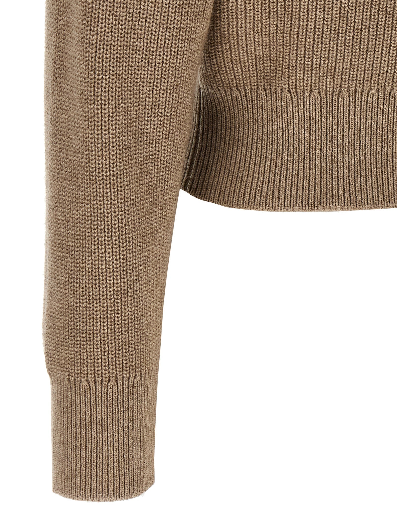BRUNELLO CUCINELLI - BRUNELLO CUCINELLI - ’Shiny Flap Detail’ cropped cardigan - Women’s Knitwear