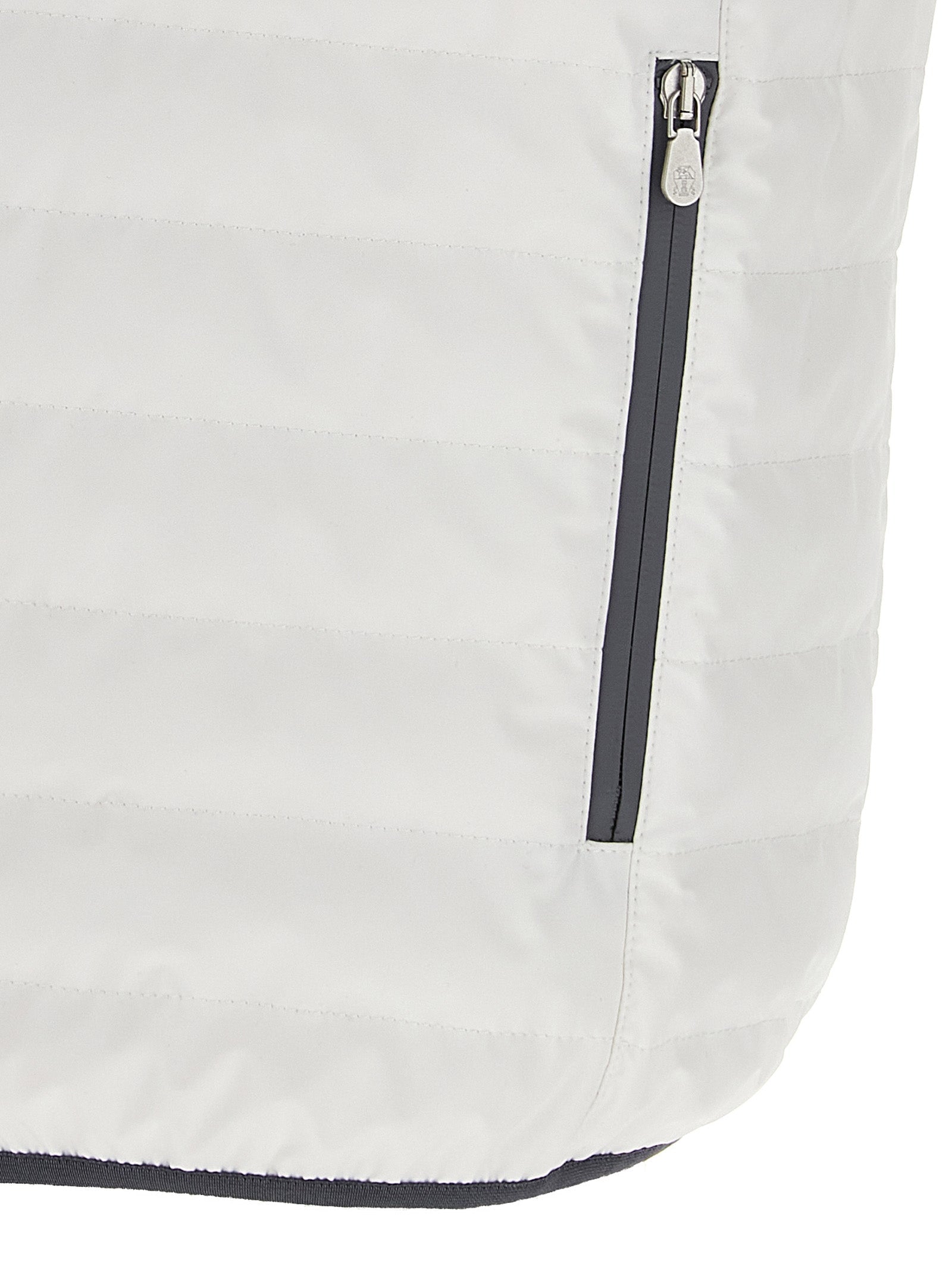 BRUNELLO CUCINELLI - BRUNELLO CUCINELLI - Logo vest - Men’s Outerwear