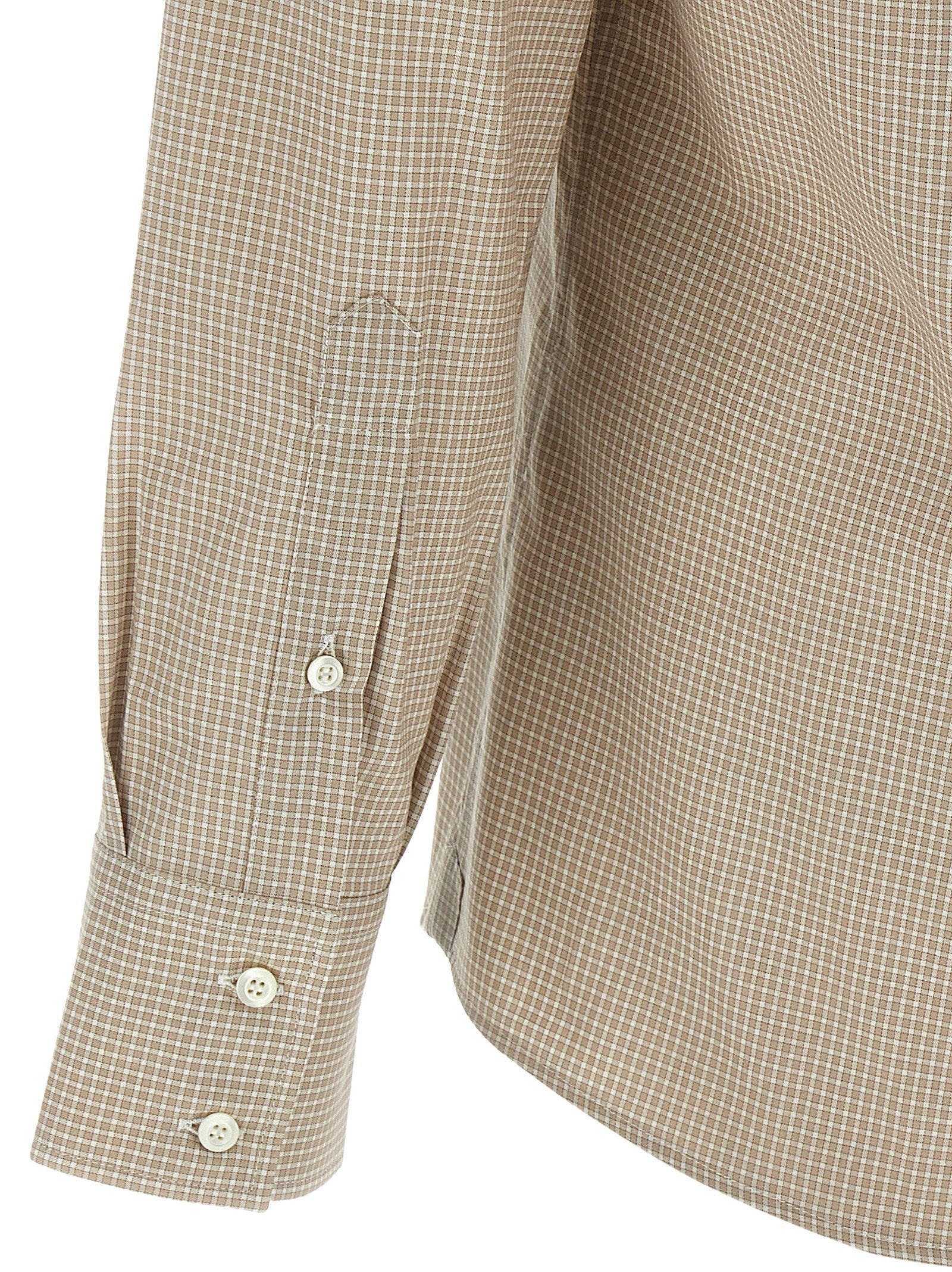 BRUNELLO CUCINELLI - BRUNELLO CUCINELLI - Check shirt - Men’s Tops