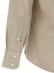 BRUNELLO CUCINELLI - BRUNELLO CUCINELLI - Check shirt - Men’s Tops
