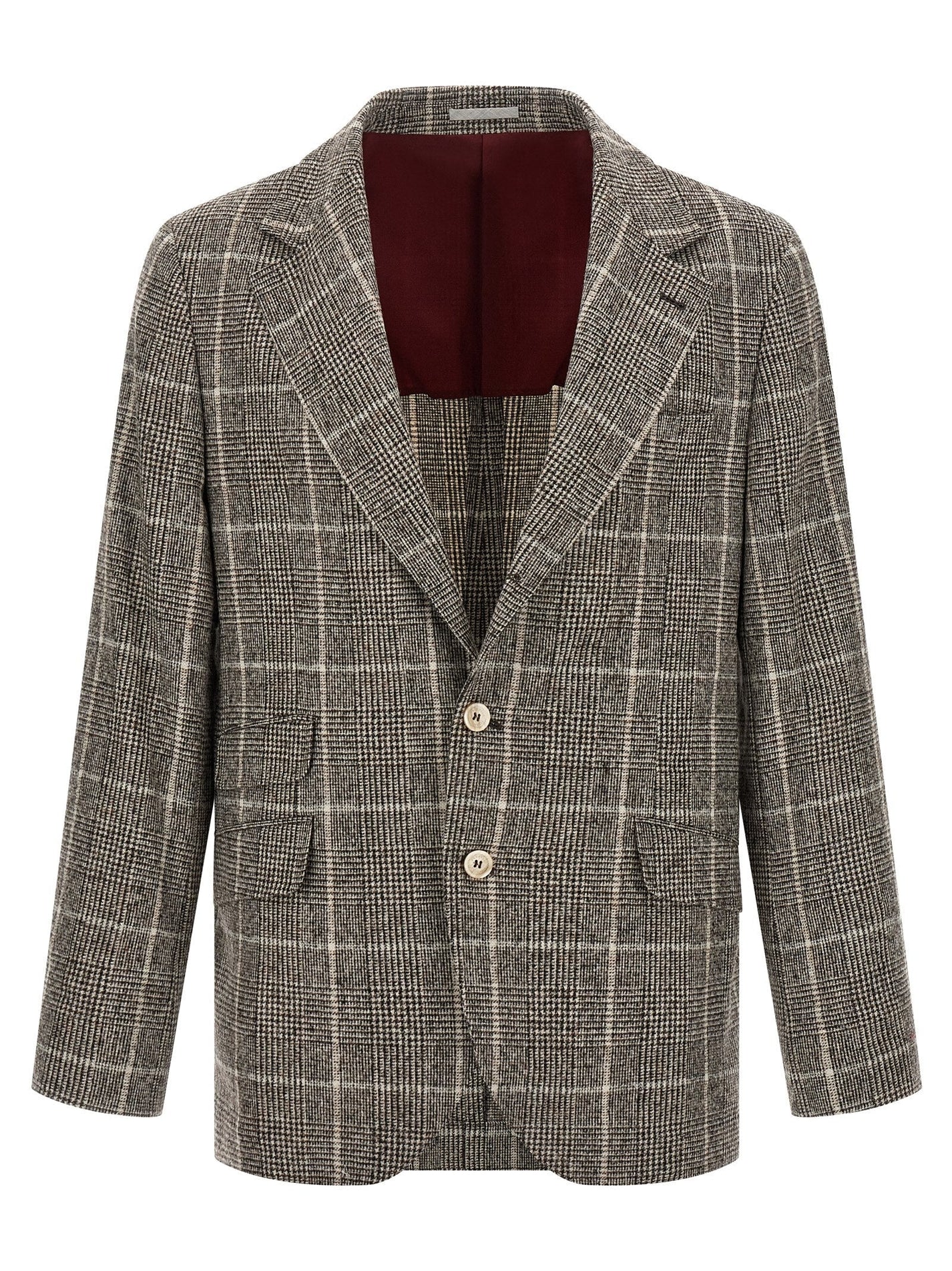 BRUNELLO CUCINELLI - BRUNELLO CUCINELLI - ’Cavallo’ blazer - Men’s Clothing