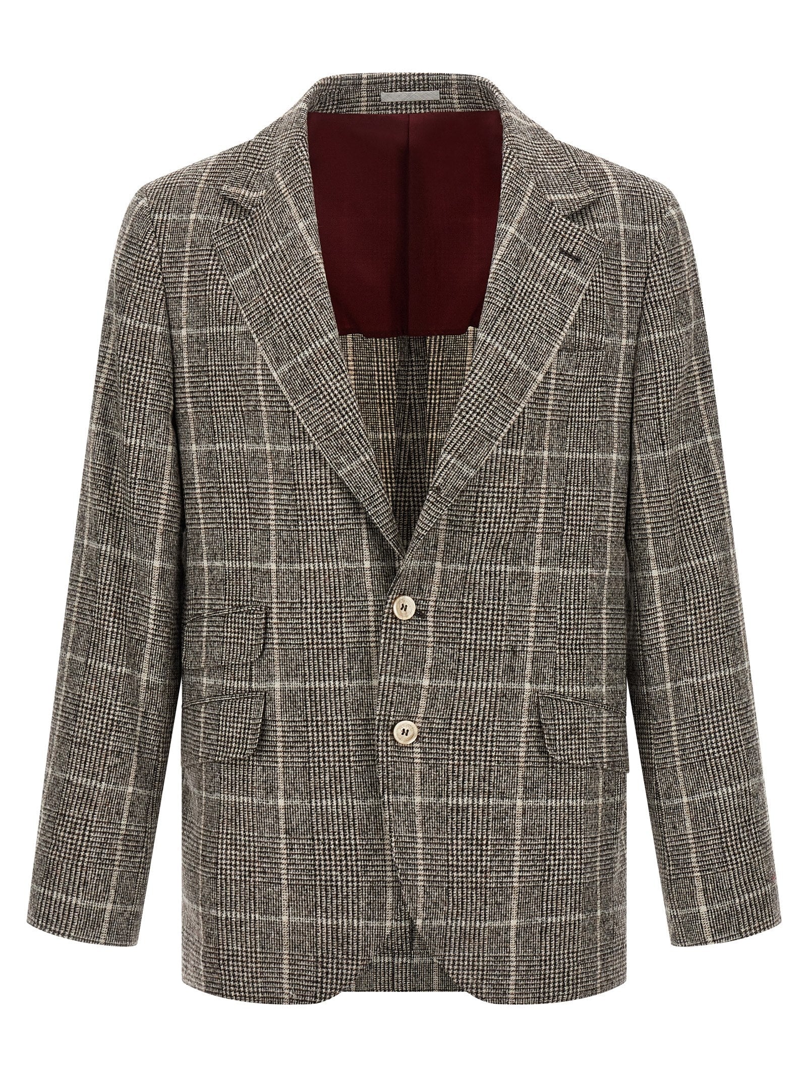 BRUNELLO CUCINELLI - BRUNELLO CUCINELLI - ’Cavallo’ blazer - Men’s Clothing
