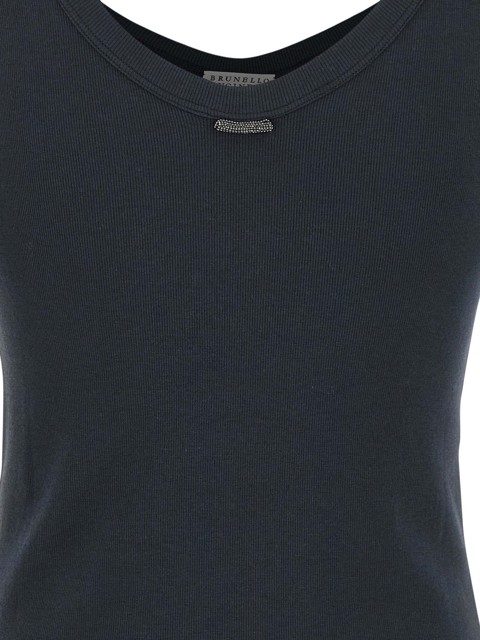 BRUNELLO CUCINELLI - BRUNELLO CUCINELLI - T-shirt Monile - Women’s Tops