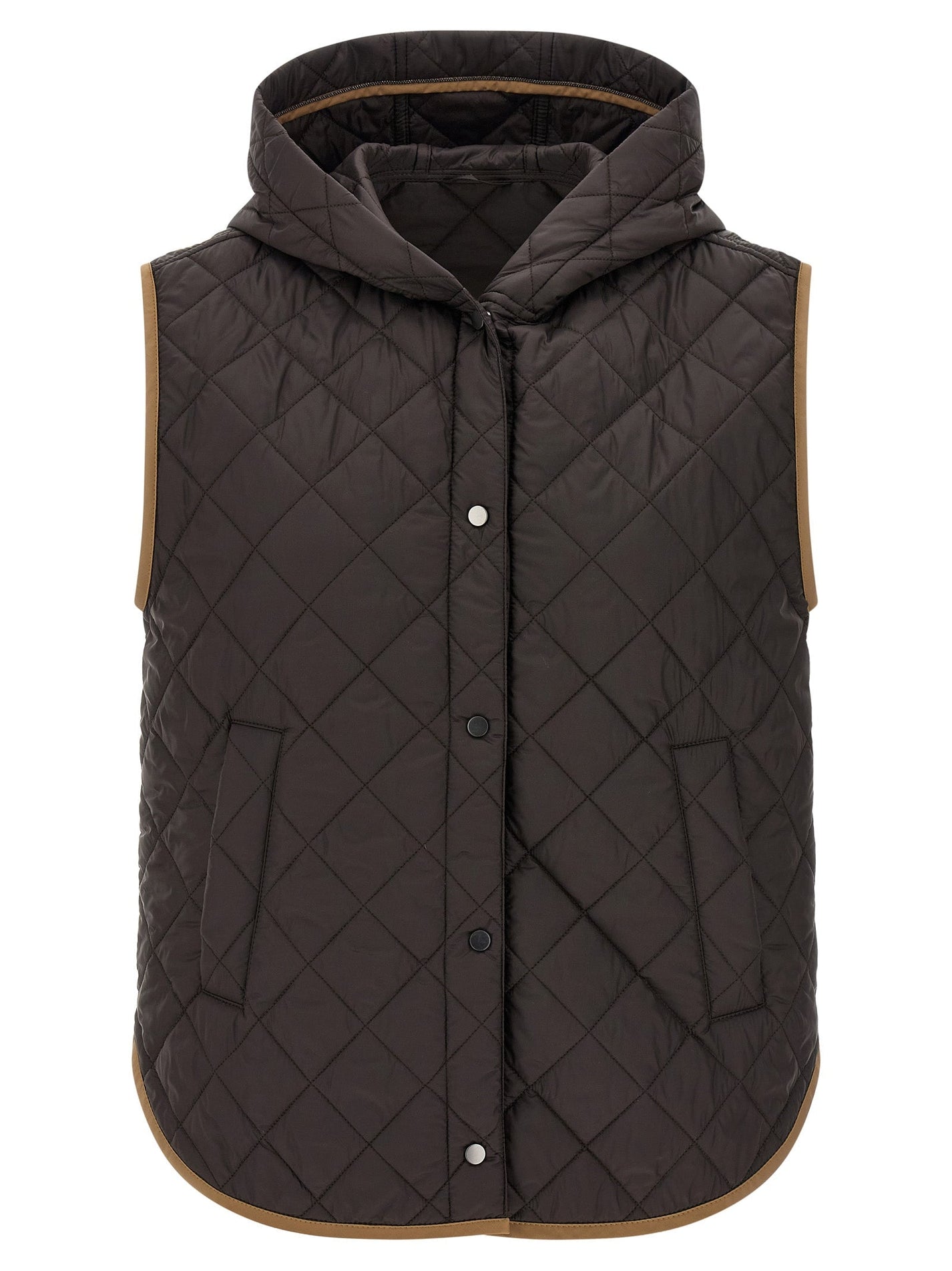 BRUNELLO CUCINELLI - BRUNELLO CUCINELLI - Padded vest - Women’s Outerwear