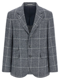BRUNELLO CUCINELLI - BRUNELLO CUCINELLI - ’Cavallo’ blazer - Men’s Clothing