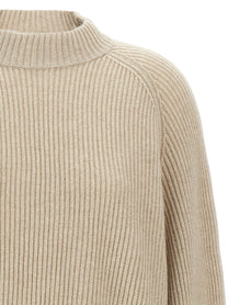 BRUNELLO CUCINELLI - BRUNELLO CUCINELLI - Monile cuffs sweater - Women’s Knitwear